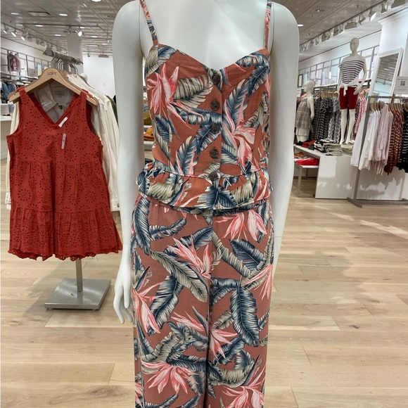 LOFT linen set- crop top and wide leg pants - Picture 7 of 7